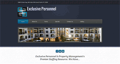 Desktop Screenshot of exclusivepersonnel.net
